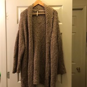Free people oversized cardigan